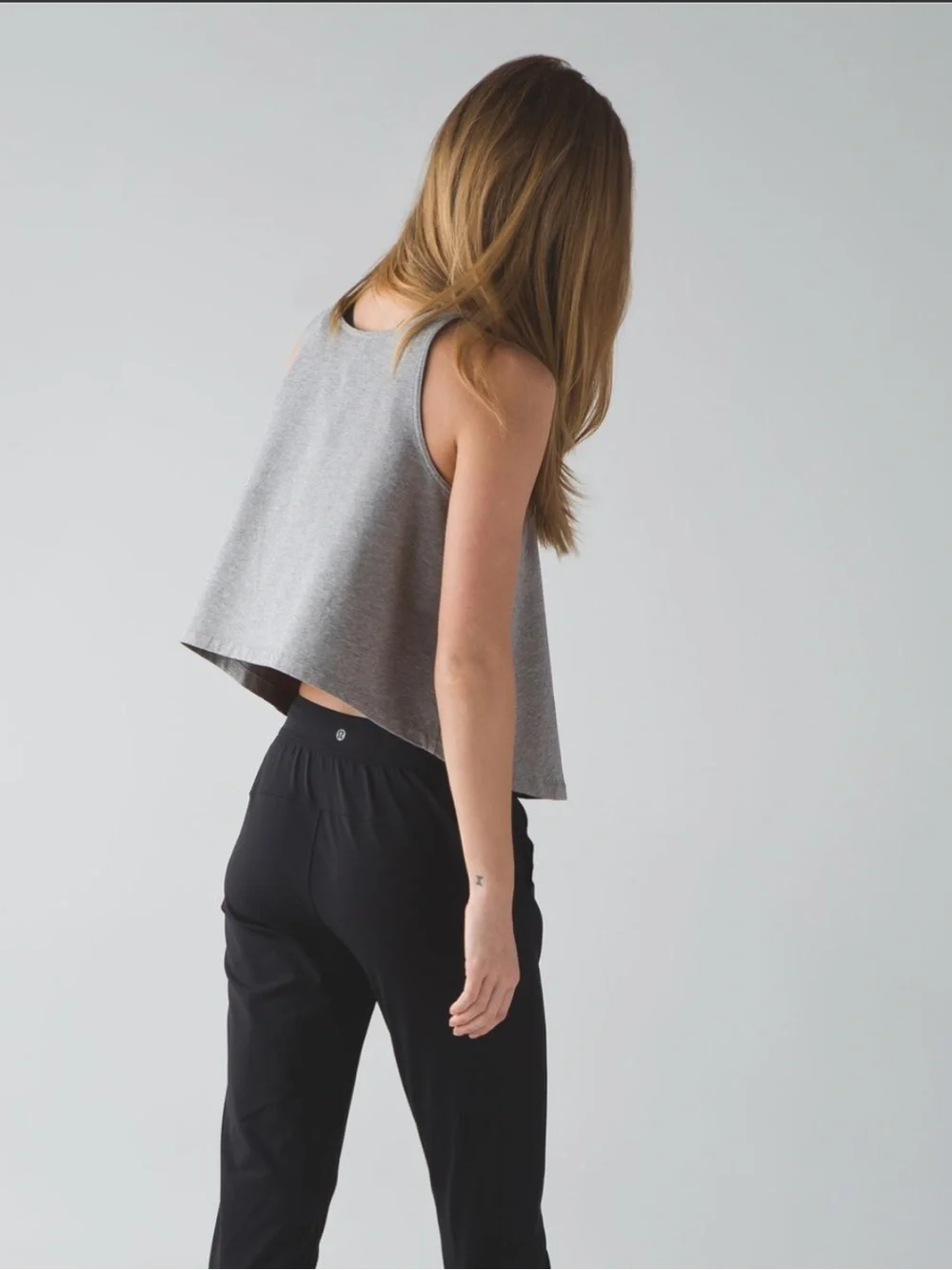 Lululemon Blissed Out Tank Heathered Medium Grey
